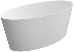 Omnires Cada freestanding, Omnires ROMA M+, 159 x 72 cm, alb lucios (ROMA159BP)