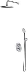 Omnires Set de dus incastrat Omnires Y, cu termostat, nichel periat (SYSYT05NI)