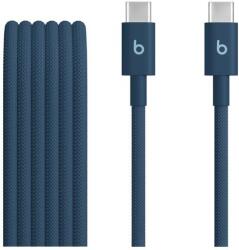 Beats Audio Cablu de date Apple Beats MDGE4EE/A, USB-C la USB-C, 1.5m (Albastru) (MDGE4ZM/A)