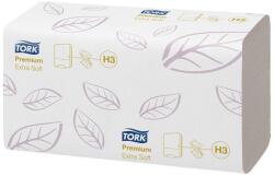 Tork Kéztörlő, Z hajtás, 2 rétegű, 200 lap, H3 rendszer, Premium, TORK Extra Soft Singlefold , fehér (100278) - kellekanyagonline