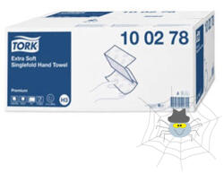 Tork Kéztörlő TORK Extra Soft Singlefold H3 "Z" hajtású 2 rétegű fehér