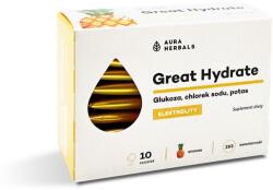Aura Herbals Great Hydrate, pineapple, sachets (10 pcs)