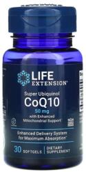 Life Extension Super Ubiquinol CoQ10 cu Suport Avansat pentru Mitochondrii - 50mg · 30 softgeluri