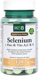 Holland & Barrett Seleniu + Zinc & Vitaminele A, C & E, 100mcg - 120 tablete