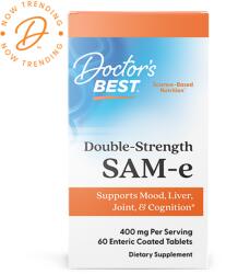 Doctor's Best SAM-e - Dublă Putere 400mg - 60 tablete