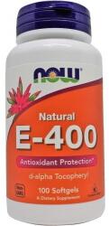 NOW Vitamina E-400, Naturală - 100 softgeluri