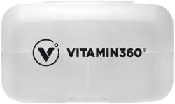 VITAMIN360 Pill Box With 5 Compartments (1 pc, White)