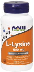 NOW L-Lizină - 500 mg · 100 tablete