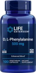 Life Extension D L-Fenilalanină - 500 mg · 100 capsule