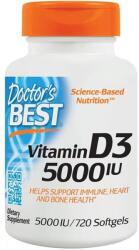 Doctor's Best Vitamina D3 - 5000 IE · 720 softgeluri