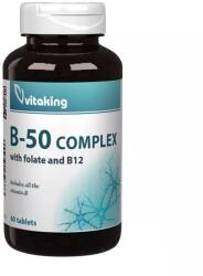 Vitaking Vitamin B-50 Complex (60 Tablets)