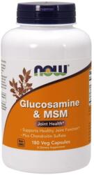 NOW Glucosamină & MSM - 180 capsule