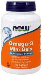NOW Mini Gels Omega-3 - 180 softgeluri