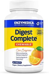 Enzymedica Digest Complete Chewable, Orange - 60 comprimate Sprijin cuprinzător pentru digestie și confort gastric. Formula cu ingrediente naturale, ușor de consumat sub formă de comprimate pentru mestecate cu a