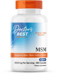 Doctor's Best MSM cu OptiMSM, 1000mg - 180 capsule