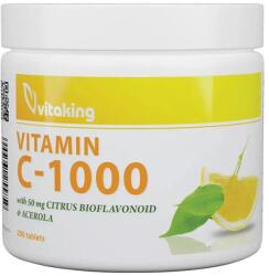 Vitaking Vitamin C 1000 mg with 50 mg Citrus Bioflavonoids and Acerola (200 Tablets)