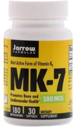 Jarrow Formulas MK-7, 180mcg - 30 softgels Vitamina K2 MK-7 - 180 mcg · 30 softgeluri