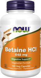 NOW Betaine HCL 648 mg - 648 mg