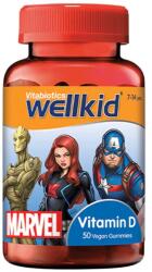 Vitabiotics Wellkid Marvel Vitamin D Gummies (50 Gummies, Strawberry)