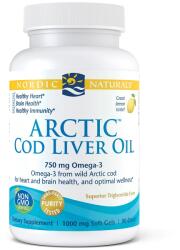 Nordic Naturals Arctic Cod Liver Oil, 750mg Lemon (EAN 768990577857) - 90 softgels - ecosupplements