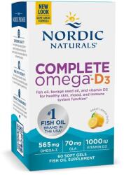 Nordic Naturals Complete Omega-D3, 565mg Lemon - 120 softgels - ecosupplements