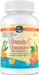 Nordic Naturals Vitamin C Gummies, 250mg Tangerine - 120 gummies - ecosupplements
