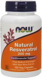 NOW Resveratrol, 200mg - 120 capsule