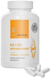 USA medical K2+D3 With Bioperine (60 Capsules)