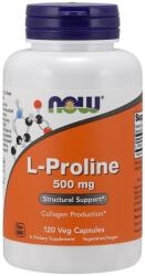 NOW L-Prolină - 500 mg · 120 capsule