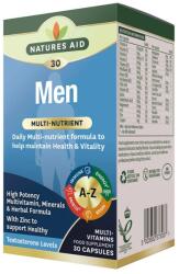 Natures Aid Men's Multi-Vitamins & Minerals (30 Capsules)