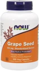 NOW Extract Standardizat de Sâmburi de Strugure - 100 mg · 200 vcaps