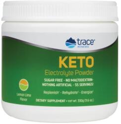 Trace Minerals Pudră de Electroliți Keto, Lămâie Verde - 330g