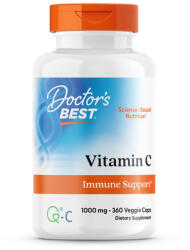 Doctor's Best Vitamina C cu Q-C - 1000mg · 360 vcaps