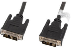 Lanberg Cablu video Lanberg DVI-D Male - DVI-D Male, Single Link, 3m, negru (CA-DVIS-10CC-0030-BK)
