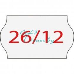 Blitz-printex Eдноредови етикети 26мм х 12мм (2612)