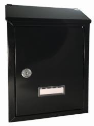  Postaláda VÉRTES záras 21x30cm fekete (3490147) (3490147)