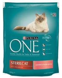 Purina ONE Száraz Macska Sterilcat Lazac+Búza 750g