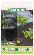 NATURE talajtakaró fólia fekete, 1, 4x10m, 50 mikron (6032016) (41455)