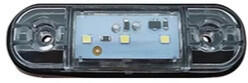 Autolife 25064 3LED-es szélességjelző - fehér - 12-24V W16392-3W (113512B-W) - olaj