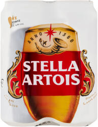 Stella Artois minőségi világos sör 5% 4 x 0, 5 l - ecofamily