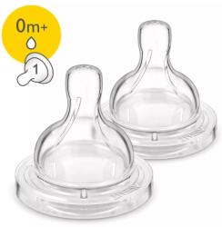 Avent Philips Classic etetőcumi 0hó 2db scf631/27