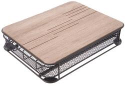 ORION LINE kapszulás doboz 30 × 24 × 6, 5 cm fa/fém (811259)