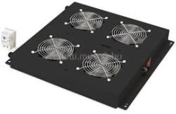 DIGITUS DN-19 FAN-4-B-N 4-es fekete tetőventilátor (DIGITUS_DN-19_FAN-4-B-N) (DIGITUS_DN-19_FAN-4-B-N)
