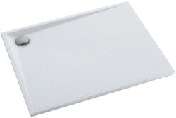 Omnires Cadita de dus, Omnires, STONE, 90 x 120 cm, compozit, alb mat (STONE90-120BM)