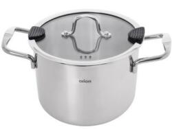 ORION Rozsdamentes acél edény VENICE 4, 6 l, üveg fedő (113378)