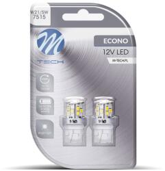 m-tech W21/5W W3x16q 21LED, fehér, 2 db (LB115W)