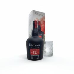 Dictador Rom Dictador 12 Ani Cu Pahar 40%, 0.7L