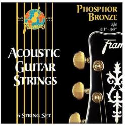 Framus 47210 EL 010/046 Akusztikus Gitár Húrkészlet, Extra Könnyű, Foszfor Bronz, . 010"-. 046 (47210 EL 010/046)