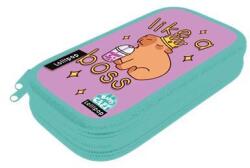 LIZZY Tolltartó, 2 emeletes, cipzáras, LIZZYSULI, Lollipop Capybara (TICTOELLCB)