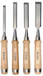 TOYA Favéső klt. 4 részes (10-16-20-25 mm) fa nyéllel (BEYT-6260)